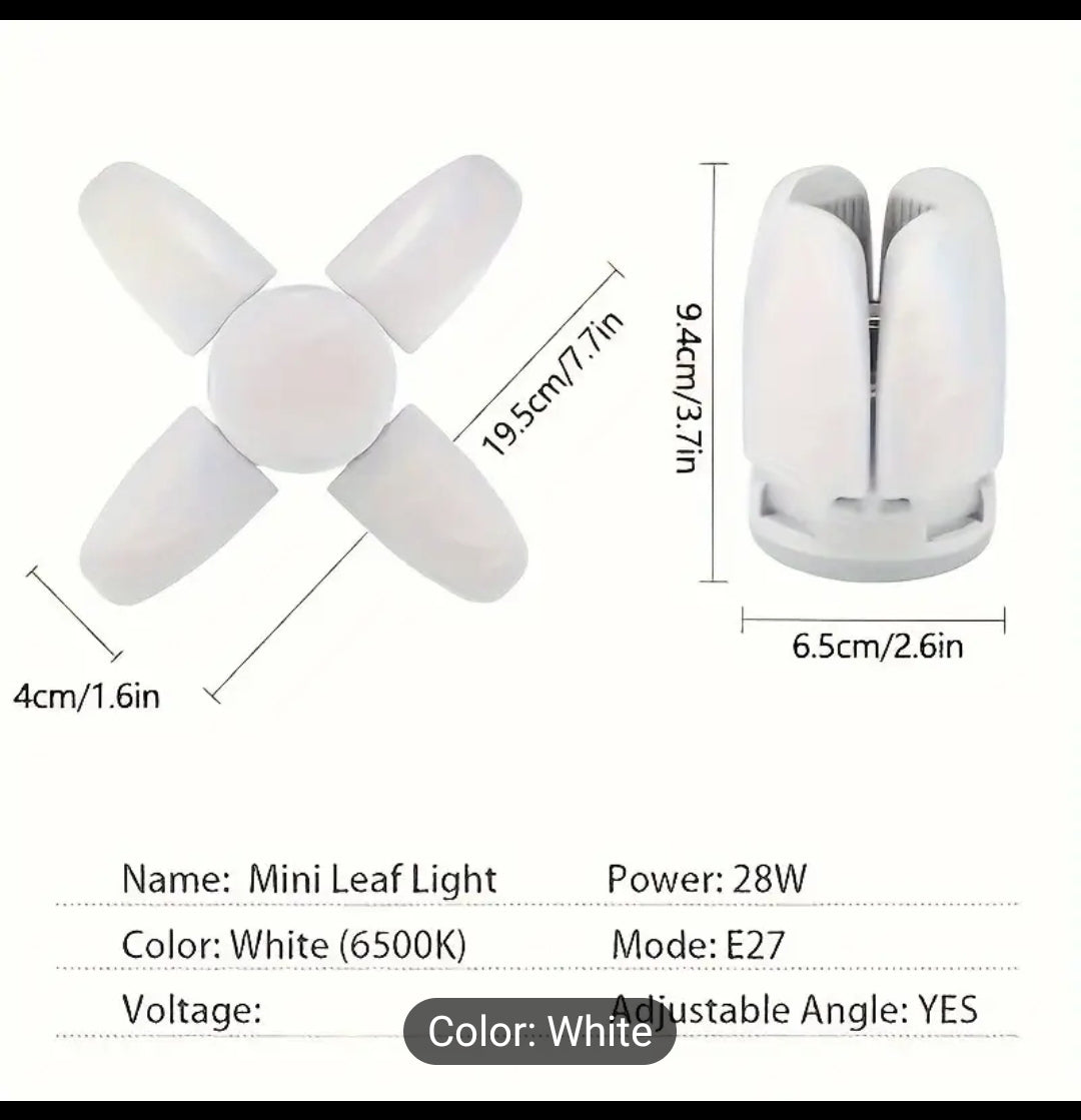 Mini Leaf Light LED Bulb